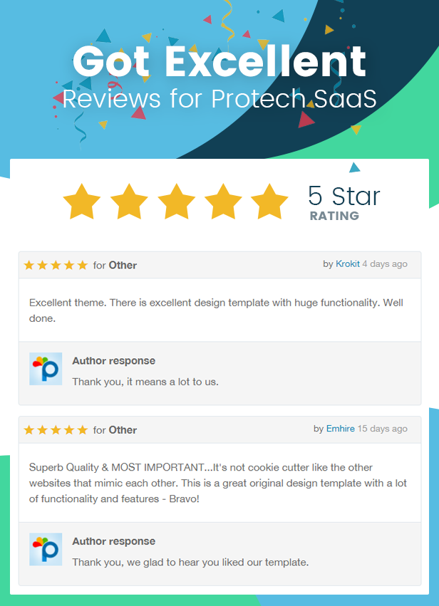 Protech SaaS -  SaaS, Software & WebApp Template - 1