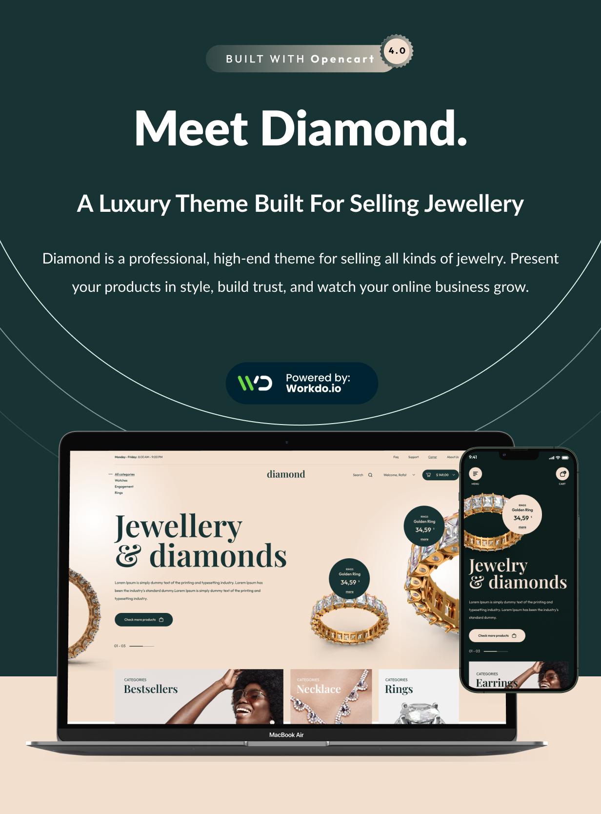 Diamond deals selling website