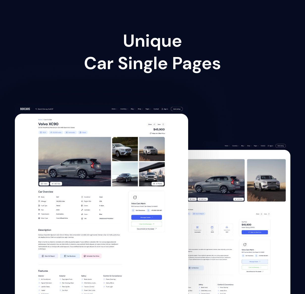 Boxcar – Automotive & Car Dealer WordPress Theme - 7