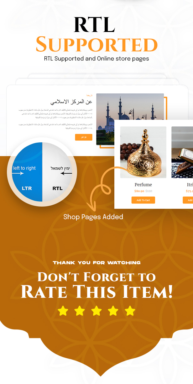 Bismillah - Islamic Donation Campaign HTML Template