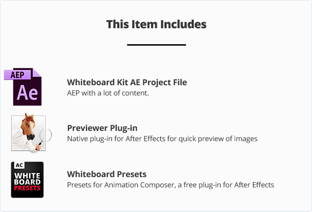 Whiteboard Kit - Make Your Own Story V4 - Project for After Effects (Videohive)