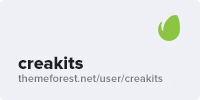 Follow us on Envato