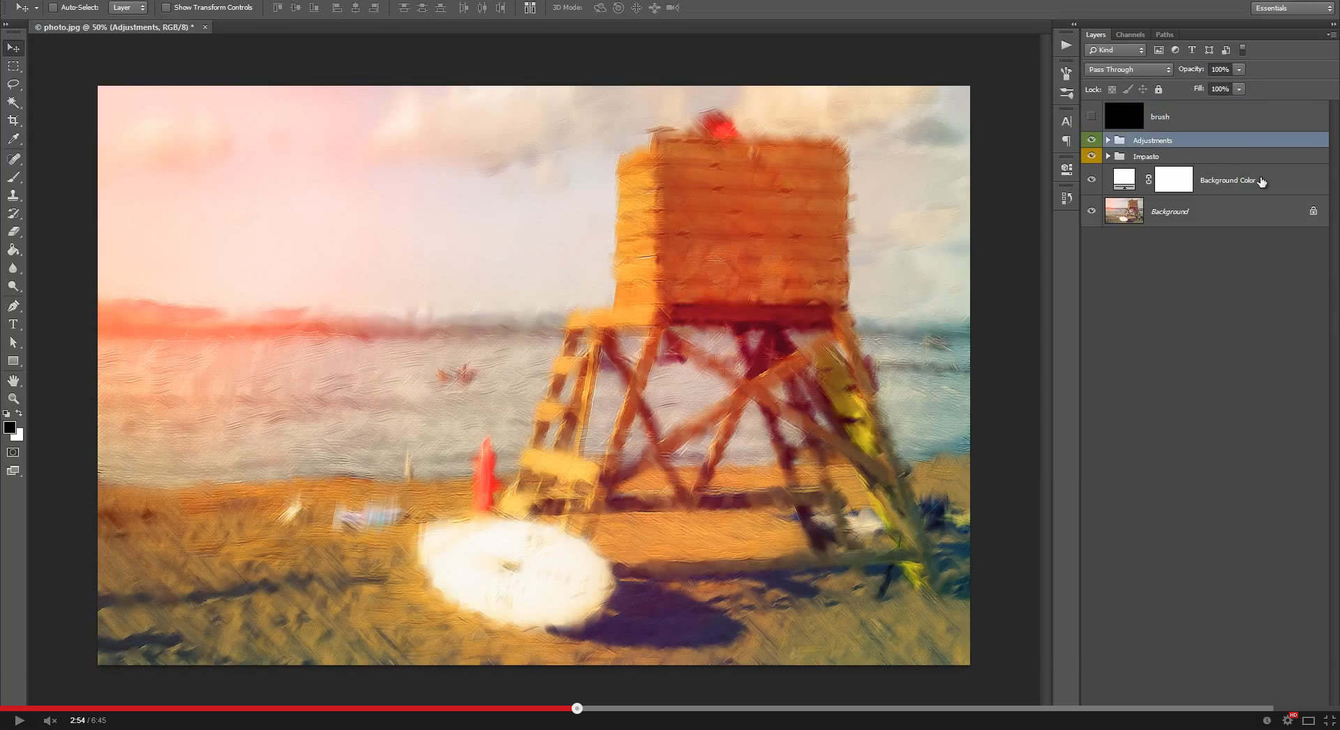 Impasto Photoshop Action - 1