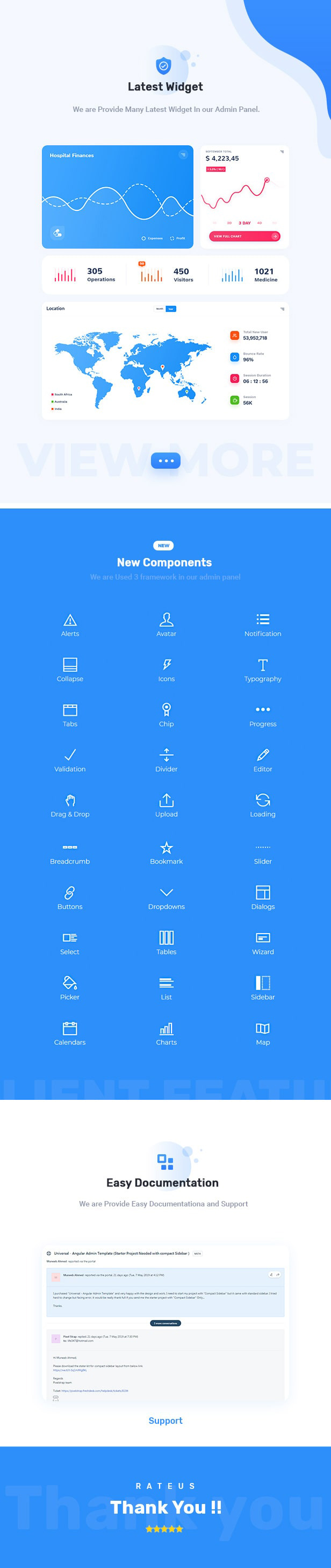 Compost Angular Admin Dashboard theme