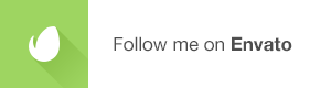 Follow me on Envato