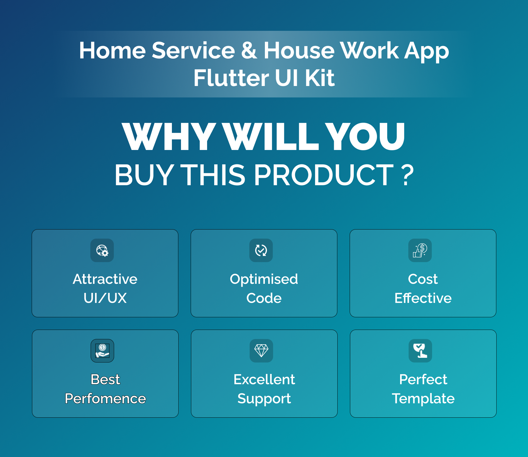 Home Service & House Work | Service Provider | Flutter iOS/Android App Template - 3