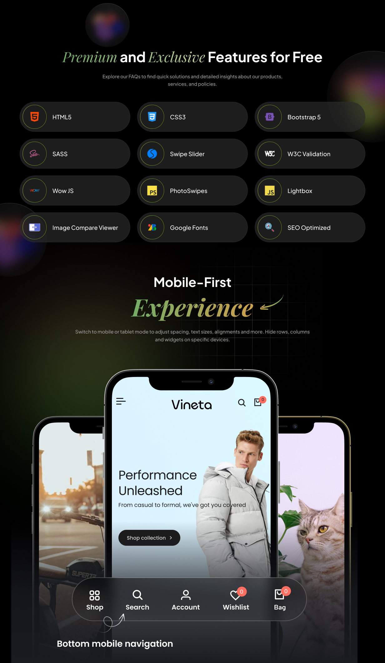 Vineta - Multipurpose eCommerce HTML Template