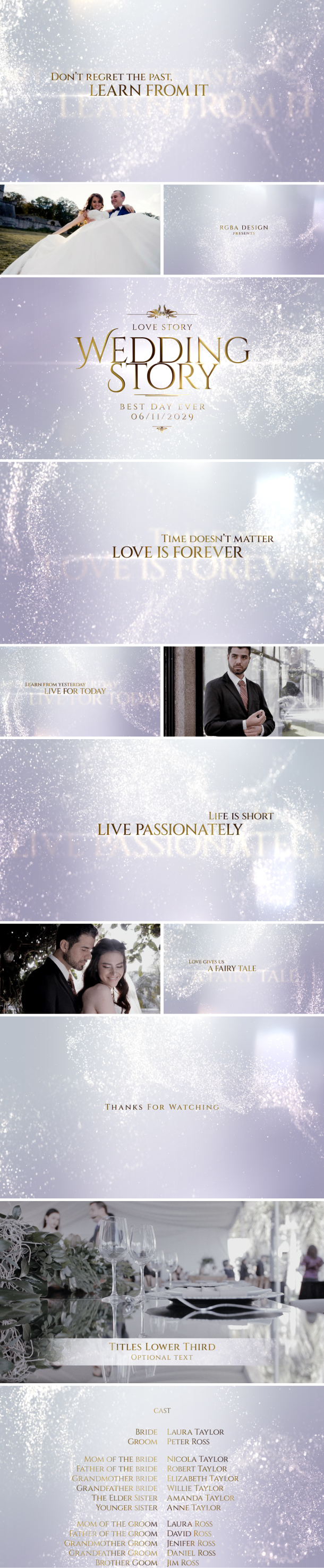 Wedding Slideshow for After Effects