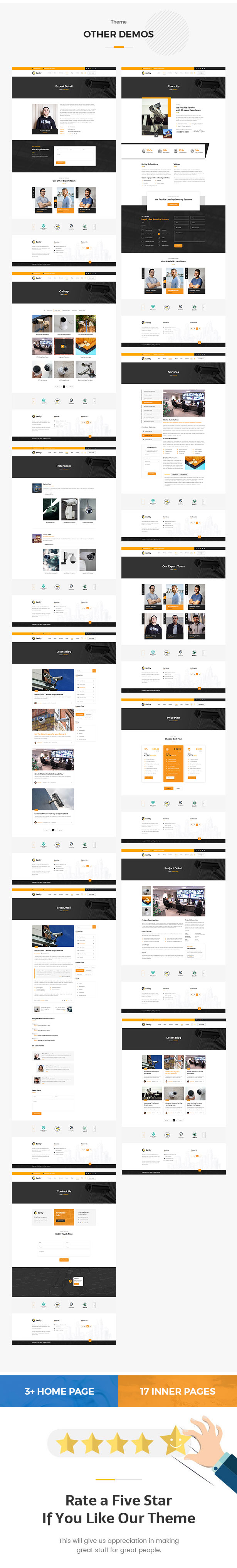 Serity - CCTV and Security Cameras WordPress Theme - 2