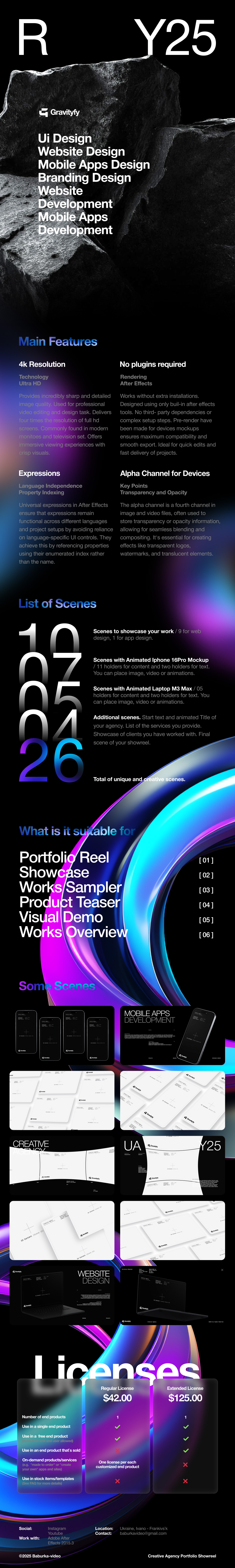Creative Agency Portfolio Showreel - VideoHive 58442364