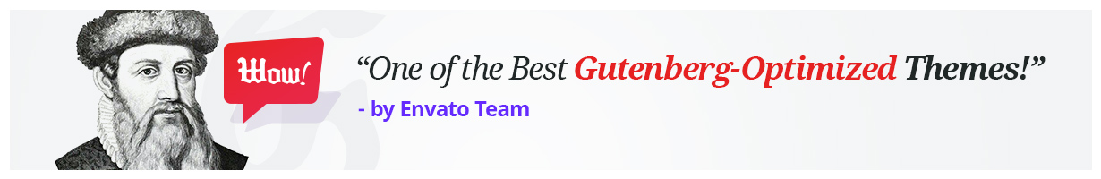 Gutenberg WordPress Creative Blog Theme - Gutenote - 1
