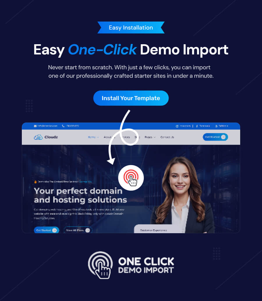 Cloudz - Web Hosting and WHMCS WordPress Theme - 5