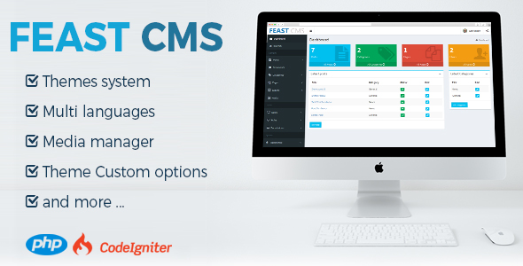 FeastCMS - PHP Content management system - CodeCanyon Item for Sale