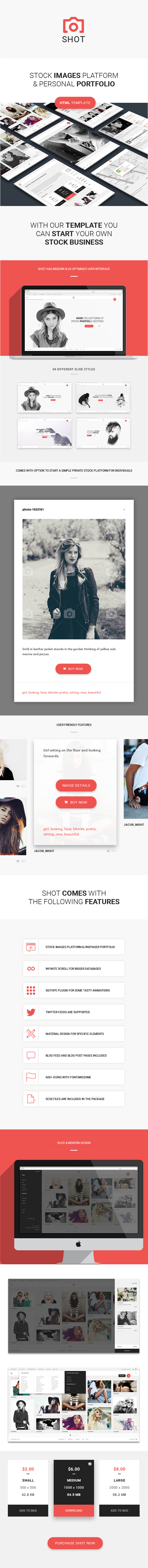 shot features list