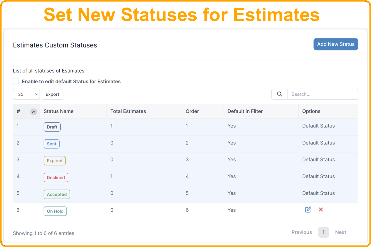 Add-on Statuses Module for Perfex CRM - 5