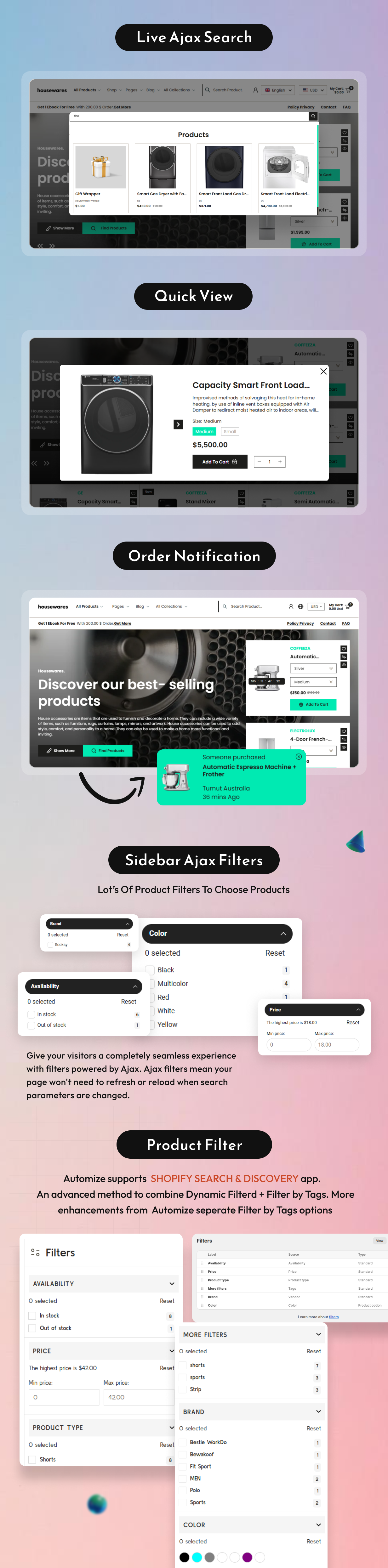 Housewares - Kitchen Appliances Shopify 2.0 Design Template - 11