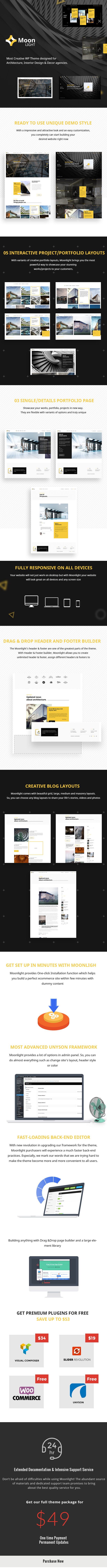 Moonlight WordPress theme