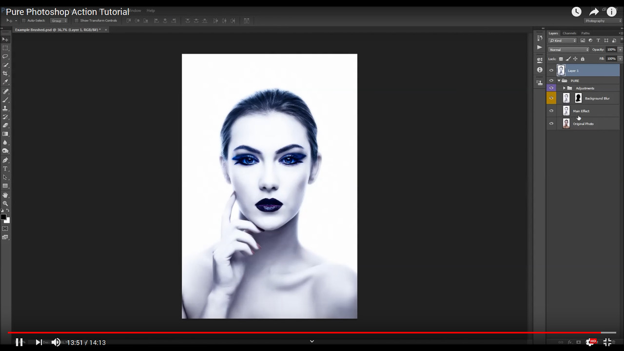 Pure Photoshop Action - 4