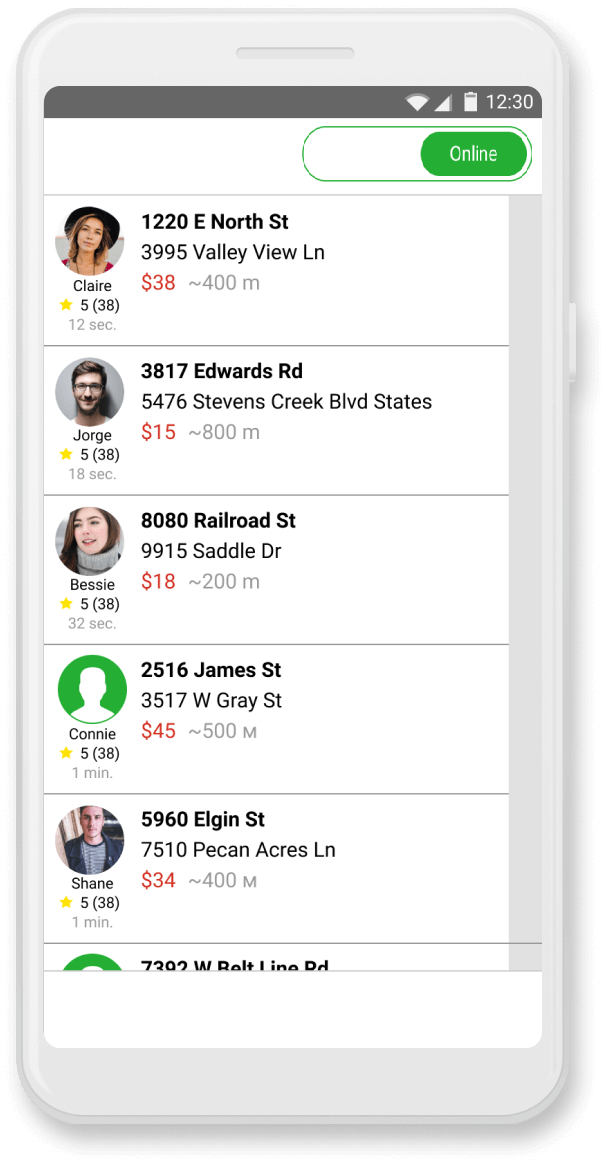 InDrive Bidding Clone- Complete Taxi App with Admin Panel - 7