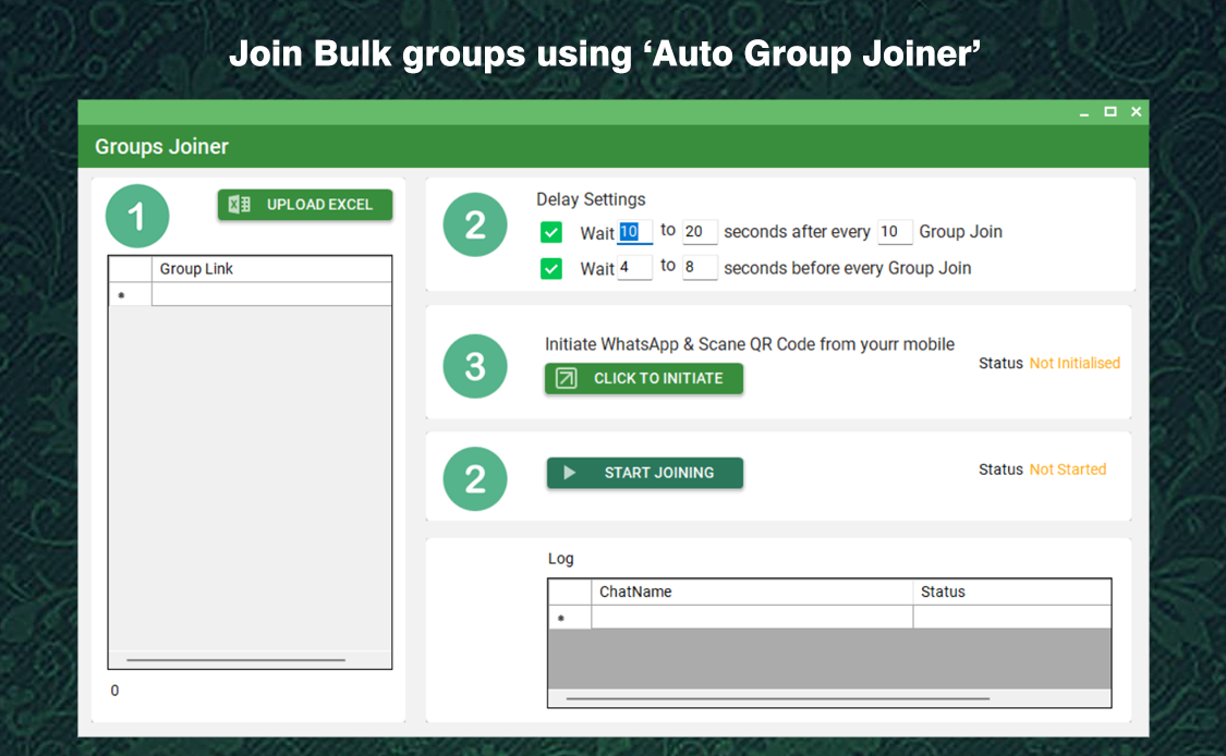 WaBulker Bulk WhatsApp sender With Buttons + Group Sender + WhatsApp Autobot - 16