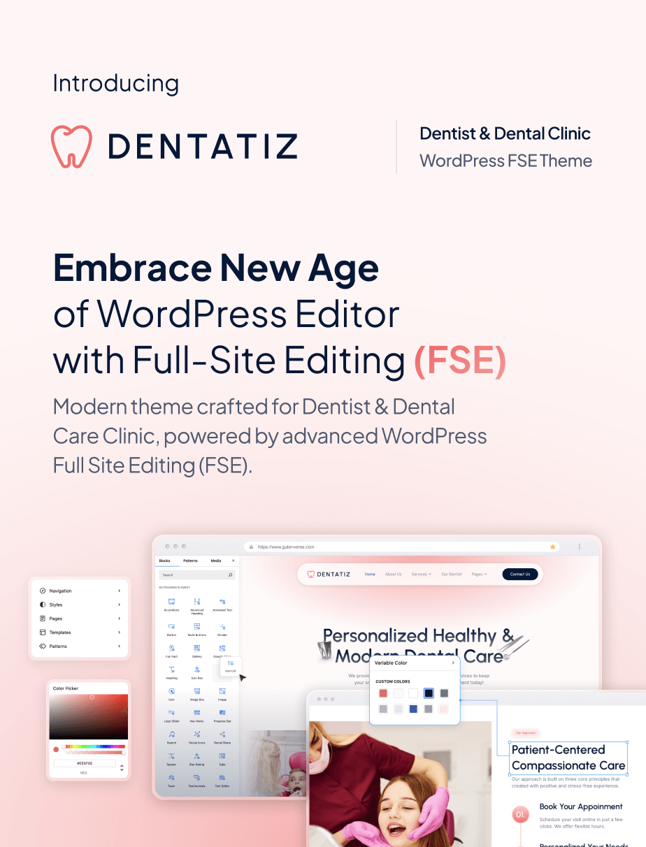 Dentatiz – Dentist & Dental Care Clinic FSE WordPress Theme - 3