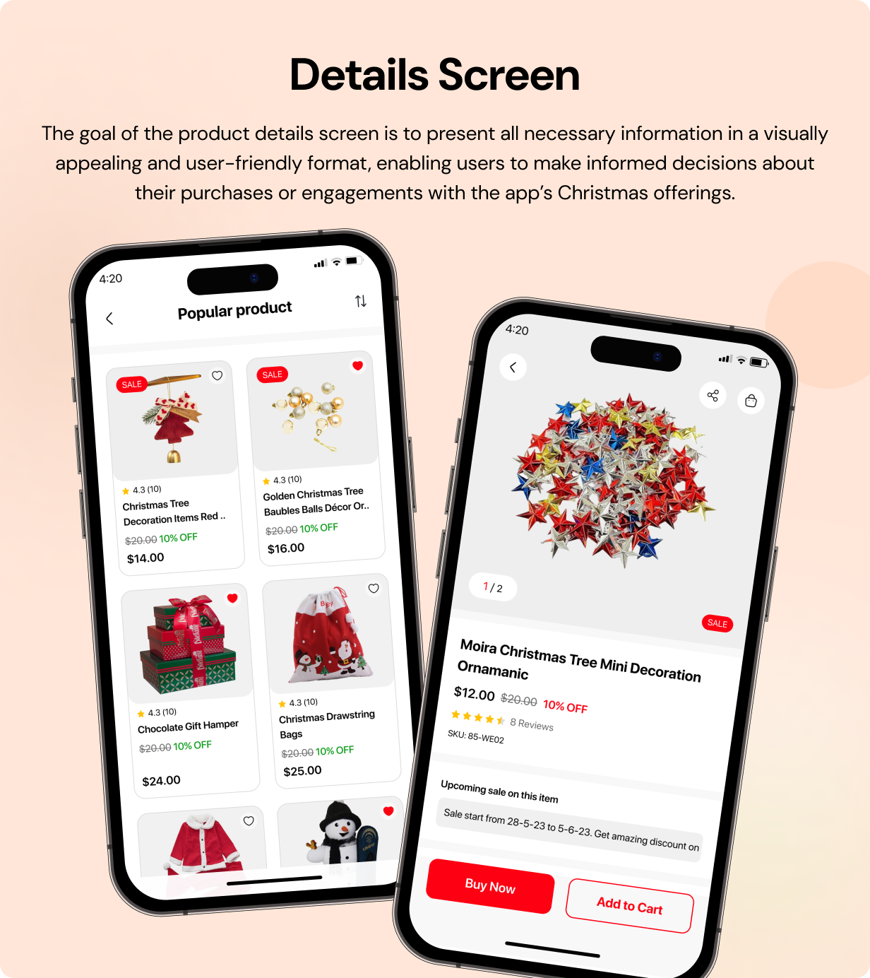 Chrismas Store App - E-commerce Store app in Flutter 3.x (Android, iOS) with WooCommerce Full App - 7