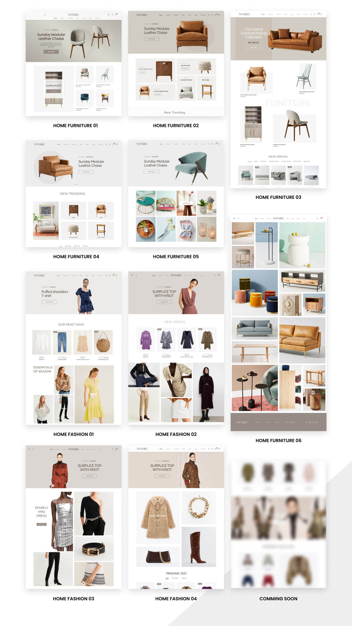 Nyture - Furniture WooCommerce Theme - 3