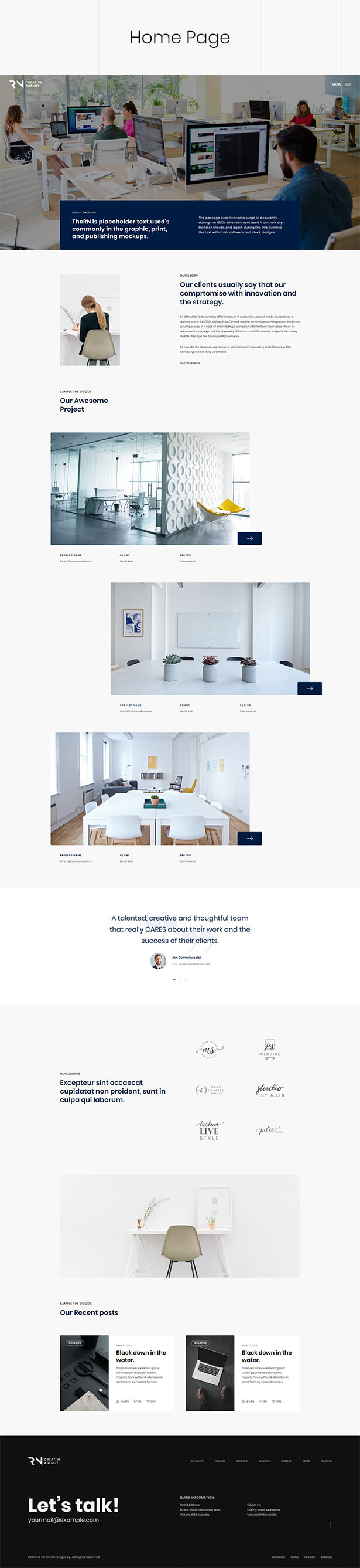 TheRN - Creative Agency HTML5 Template - 3