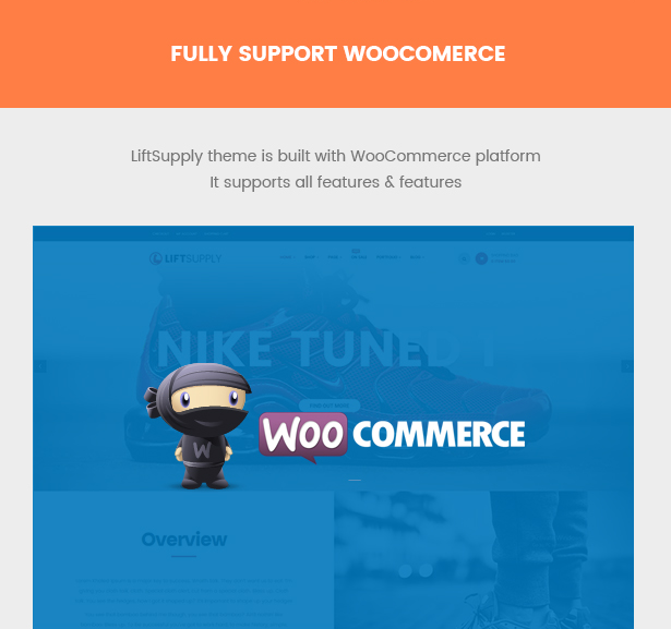 Liftsupply creative single product WooCommerce WordPress theme