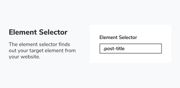 Element Anywhere - Element Selector
