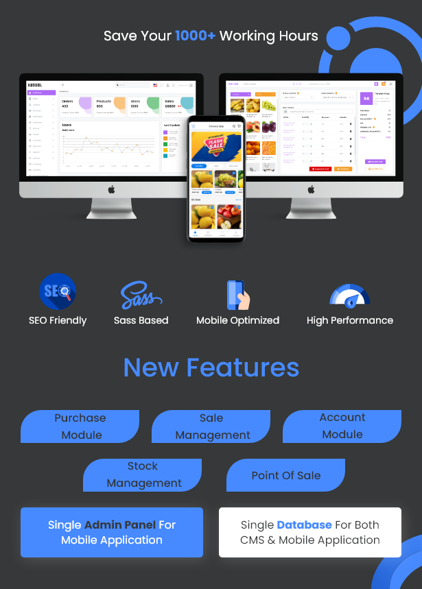 Rawal – Ionic & Laravel Ecommerce Solution with POS for Single & Multiple Location Business Brand - 4
