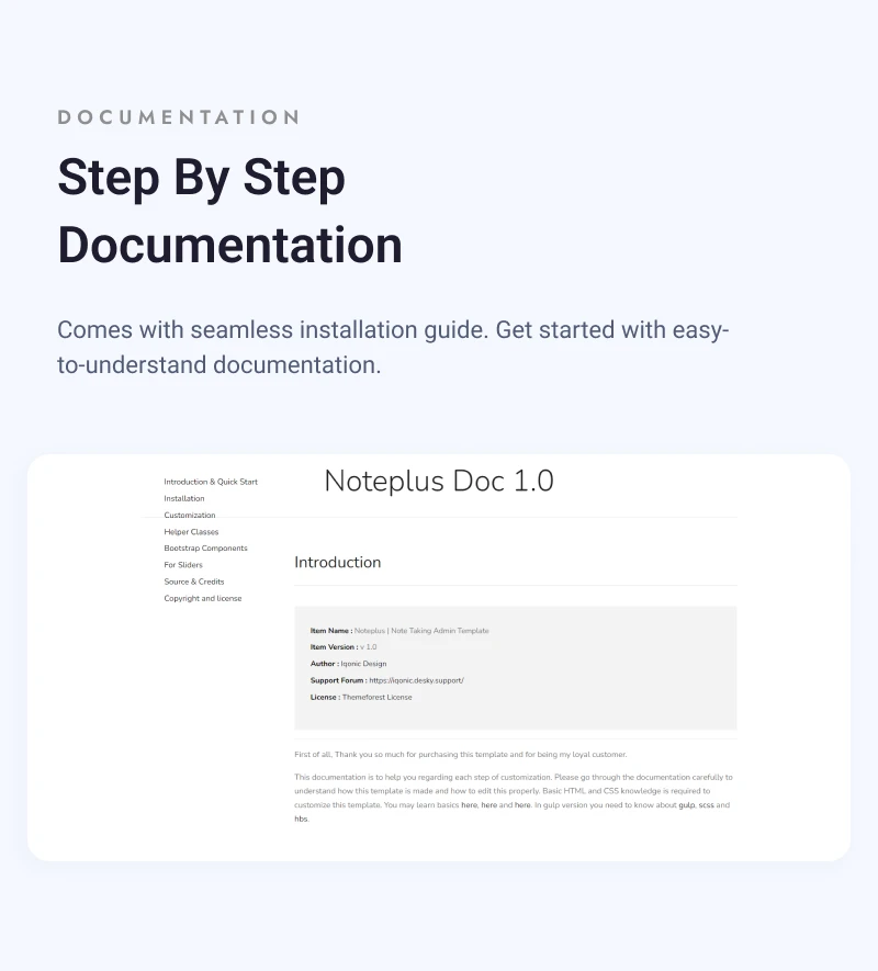 Noteplus - Note Taking Admin Template (VueJS, Laravel, HTML) - 11