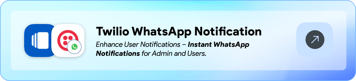 twilio whatsapp plugin for vcard saas