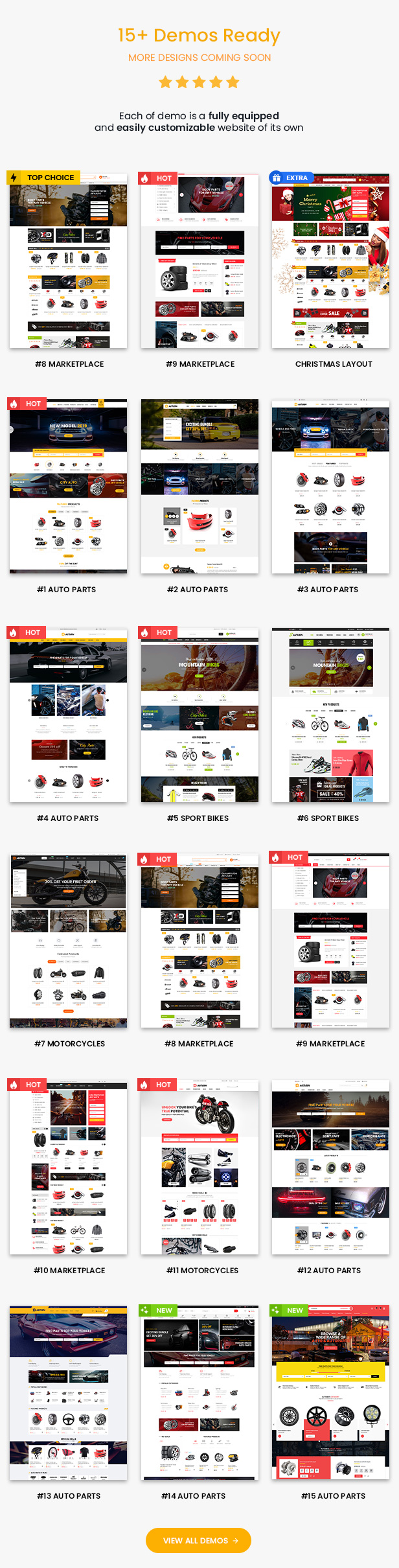 Autusin - Auto Parts Shop, Moto Store WooCommerce WordPress Theme