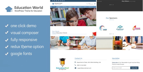 Eduvision - Khóa học trực tuyến Chủ đề WordPress giáo dục đa năng - 3