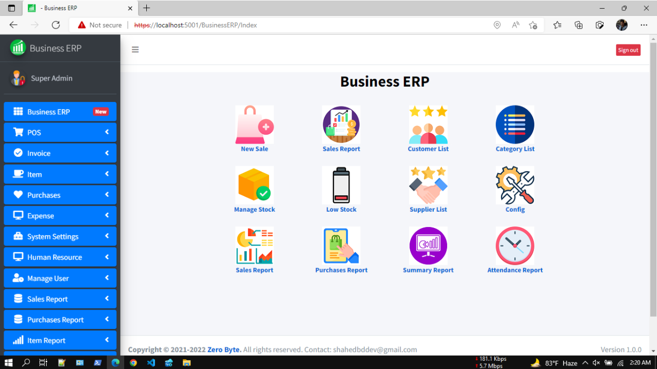 Business ERP Solution/Product/POS/Company Management - 2