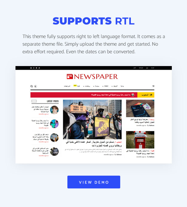 Newspaper - Classic News Blogger Theme - 7