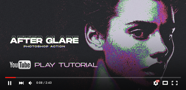 After Glare Photoshop Action