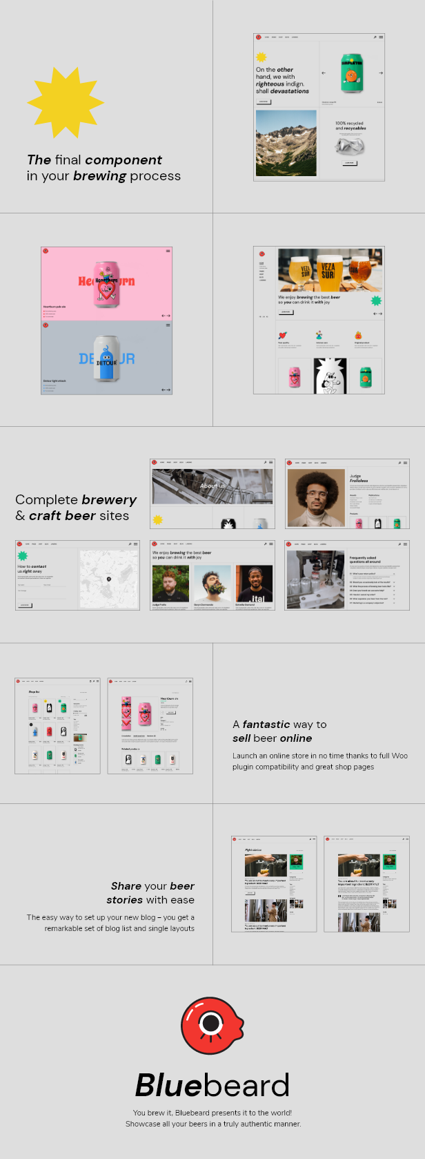 Bluebeard - Brewery and Craft Beer WordPress Theme - 2