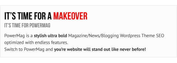 PowerMag: Bold Magazine and Reviews WordPress Theme - 4