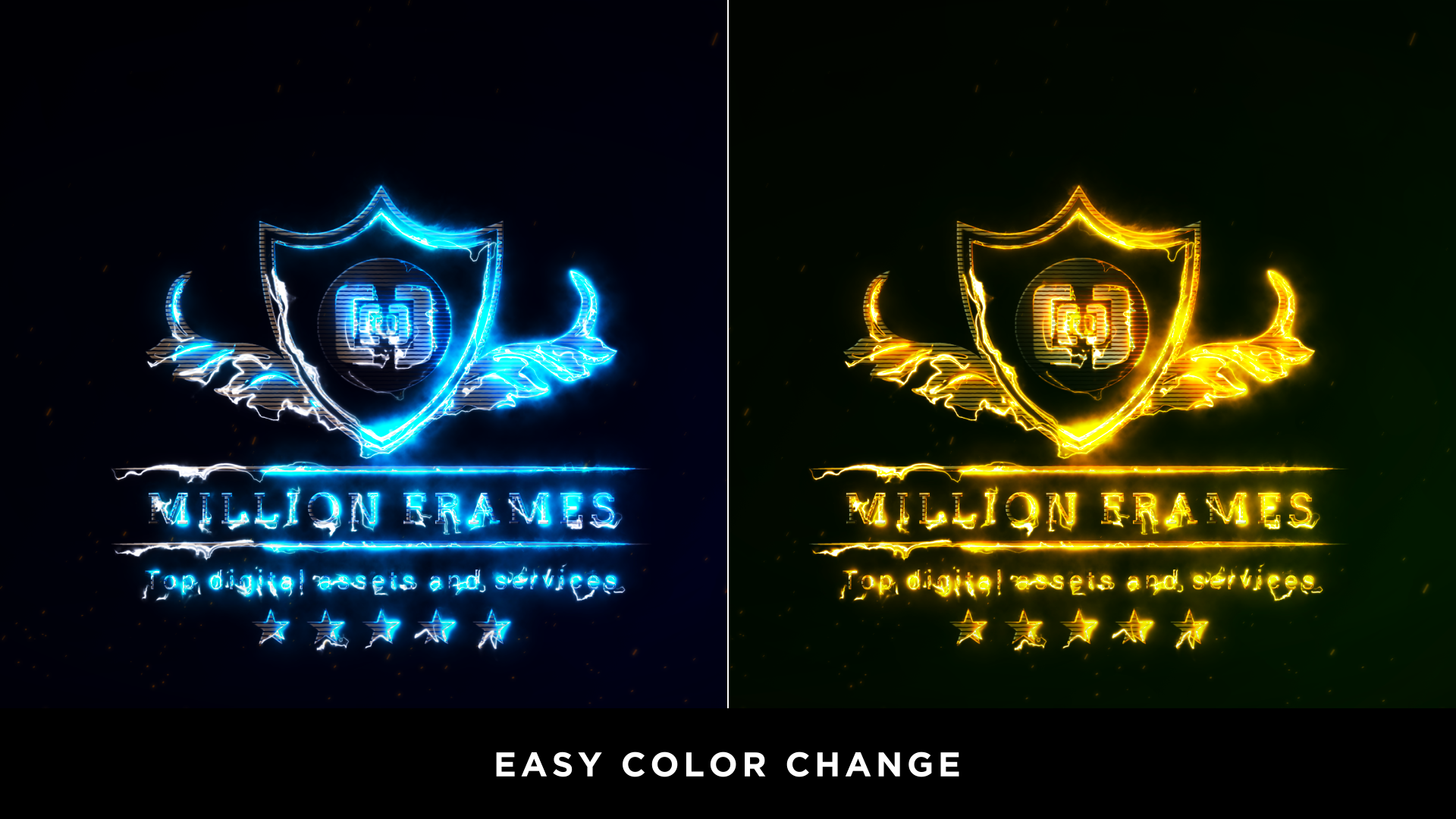 Electric Logo Reveal free download