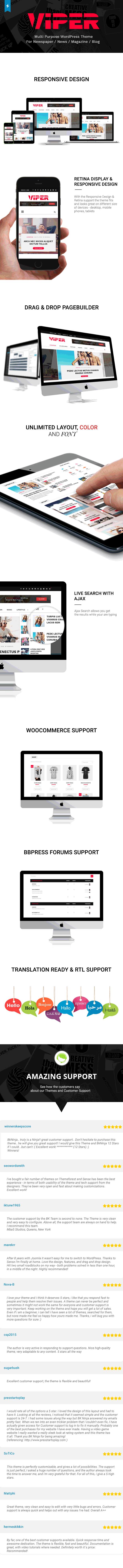 Dynamic News and Magazine WordPress Theme