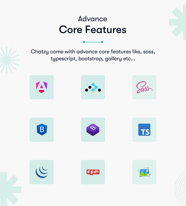 Chatzy – angular Admin Dashboard Template