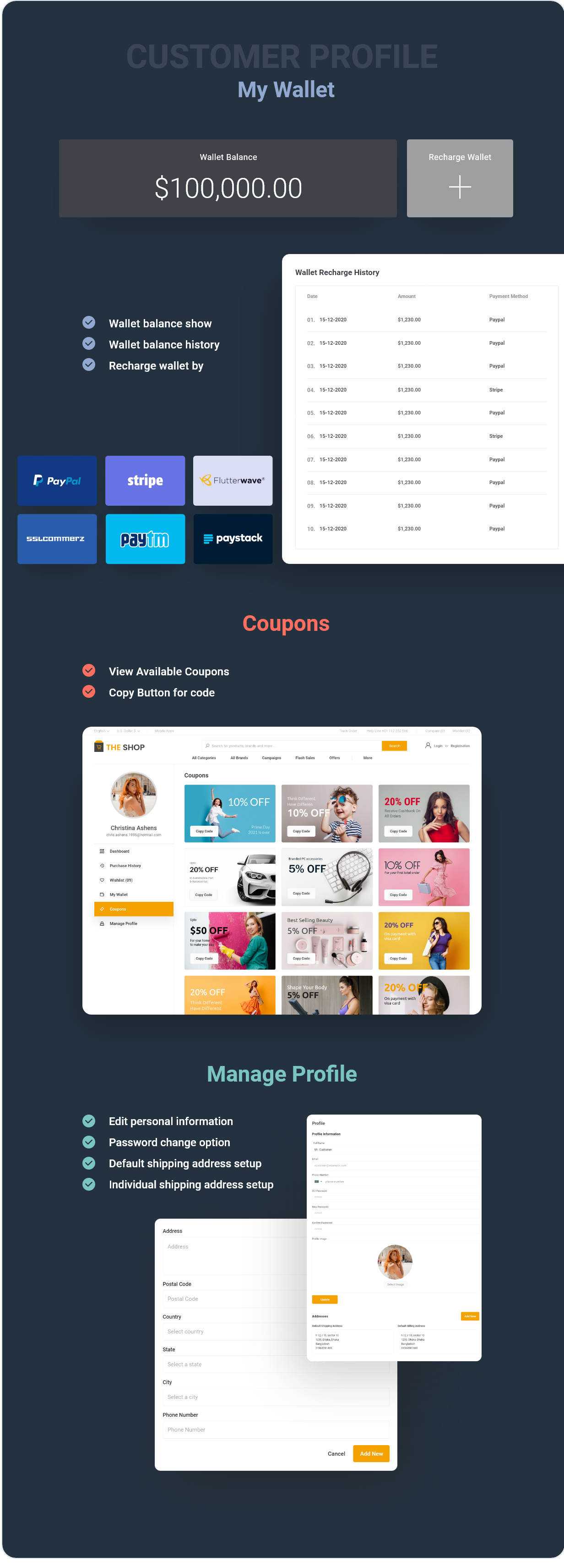 The Shop - PWA eCommerce CMS v3.4
