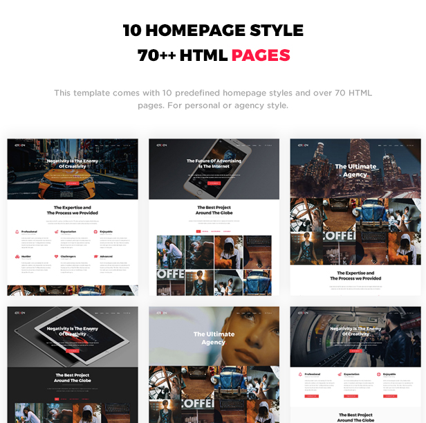 Kordon - Responsive One & Multi Page Portfolio Template - 2