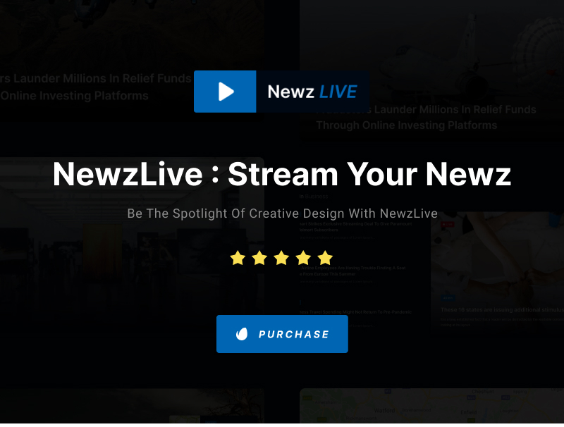 News WordPress theme | Newz Live | Iqonic Design