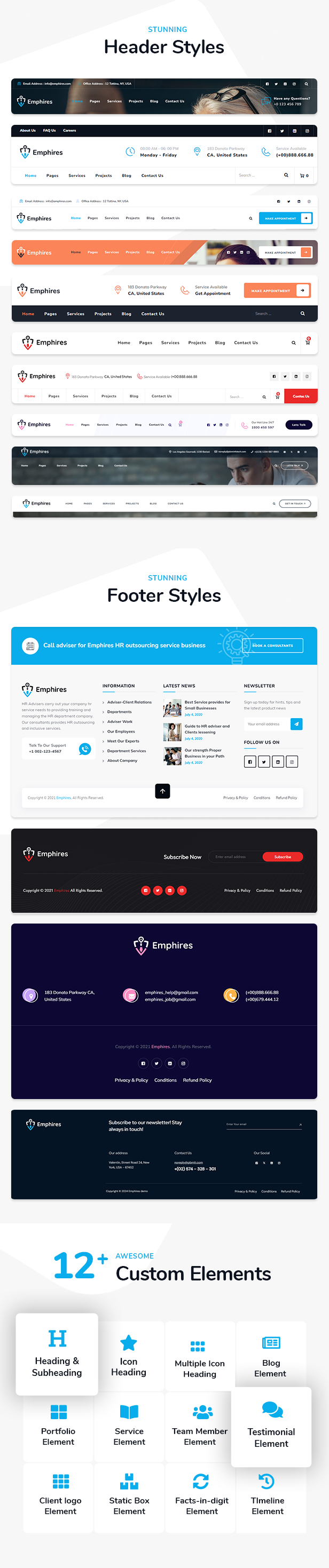 Emphires WordPress Theme