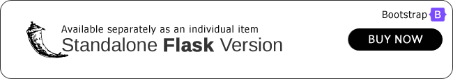 Bootstrap Flask Admin Dashboard Template