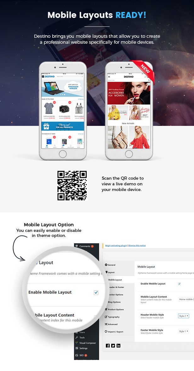 SW Destino - WooCommerce Theme