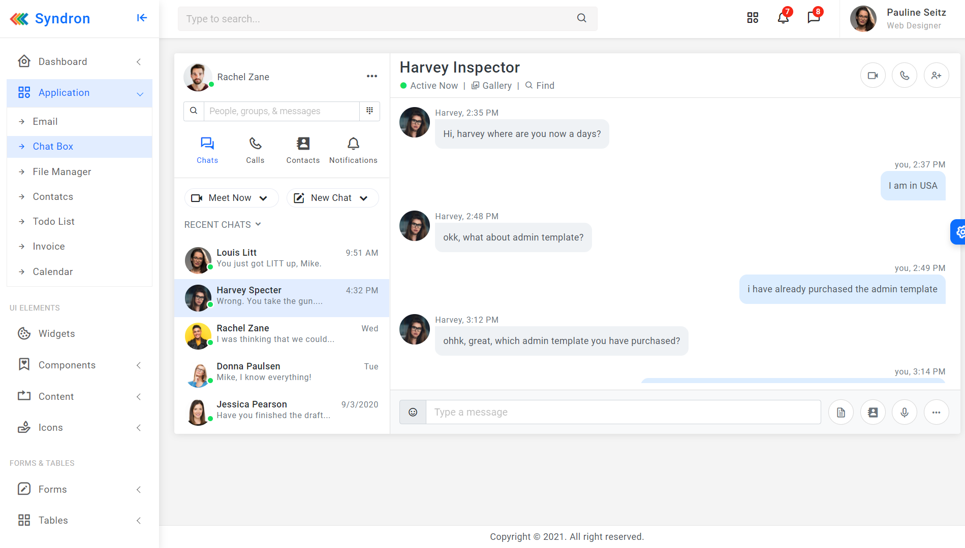 Syndron - Bootstrap5 Admin + eCommerce Template - 9